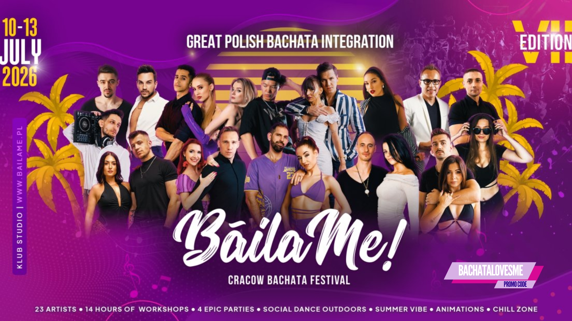 BáilaMe Cracow Bachata Festival 2026