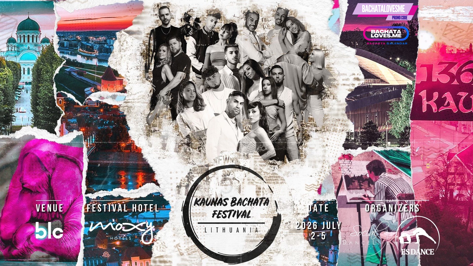 Kaunas Bachata Festival 2026 – Kaunas | 5th Edition