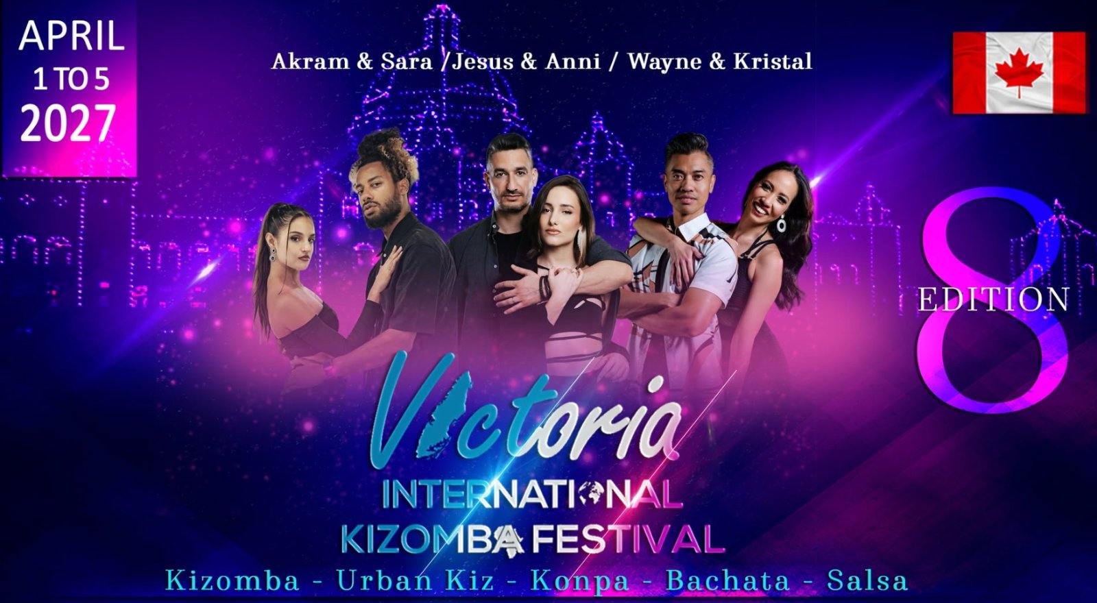Victoria International Kizomba Festival 8th Edition